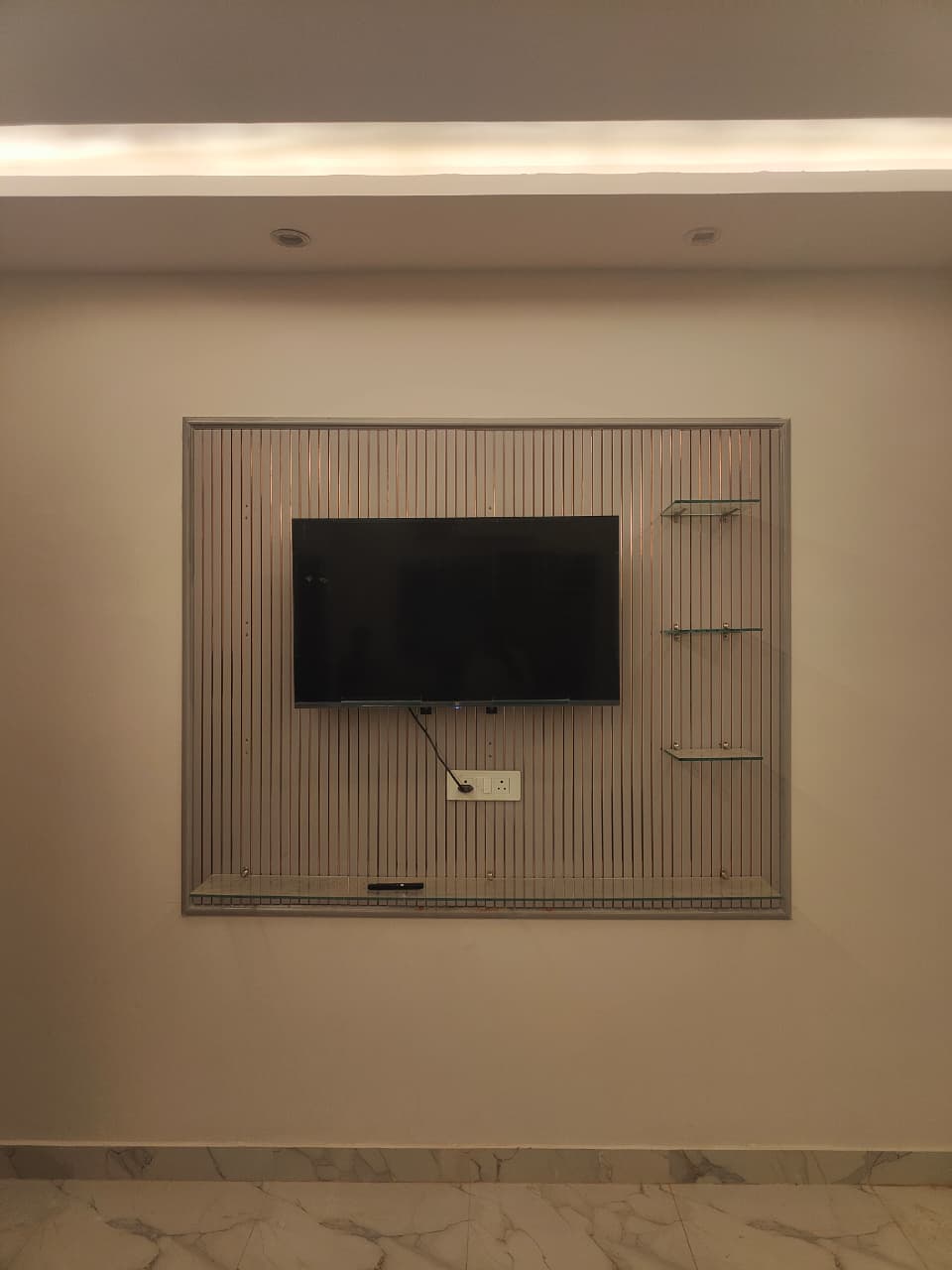 Laser Cut Metal Living Room Partition