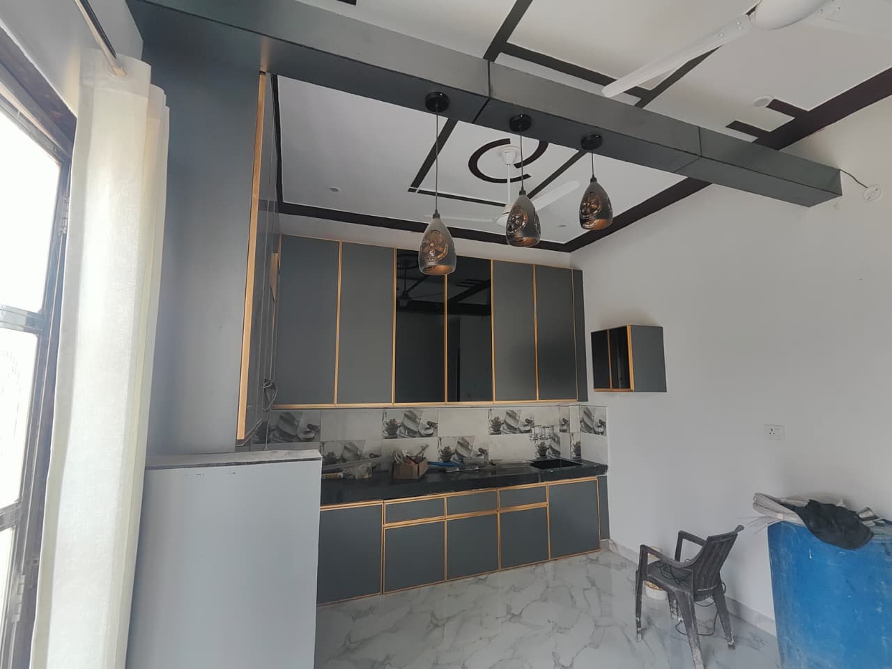 Premium Finish Modular Kitchen Pantry Setup