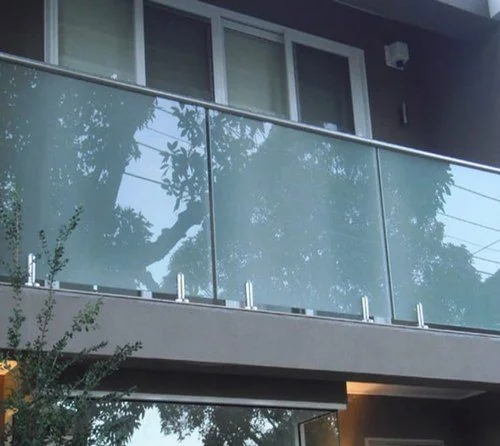 Showcase photo 4 for Frameless Toughened Glass Balcony & Staircase Railing