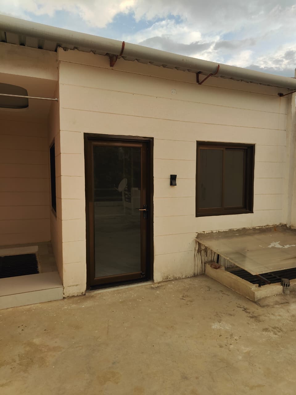 Custom Sized uPVC Sliding Window Installation